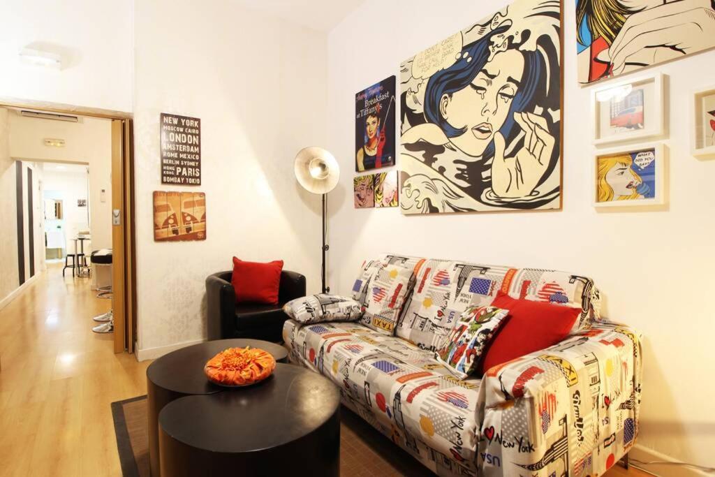 Centrico Apartamento Estilo Pop-Art By Batuecas Madrid Kültér fotó